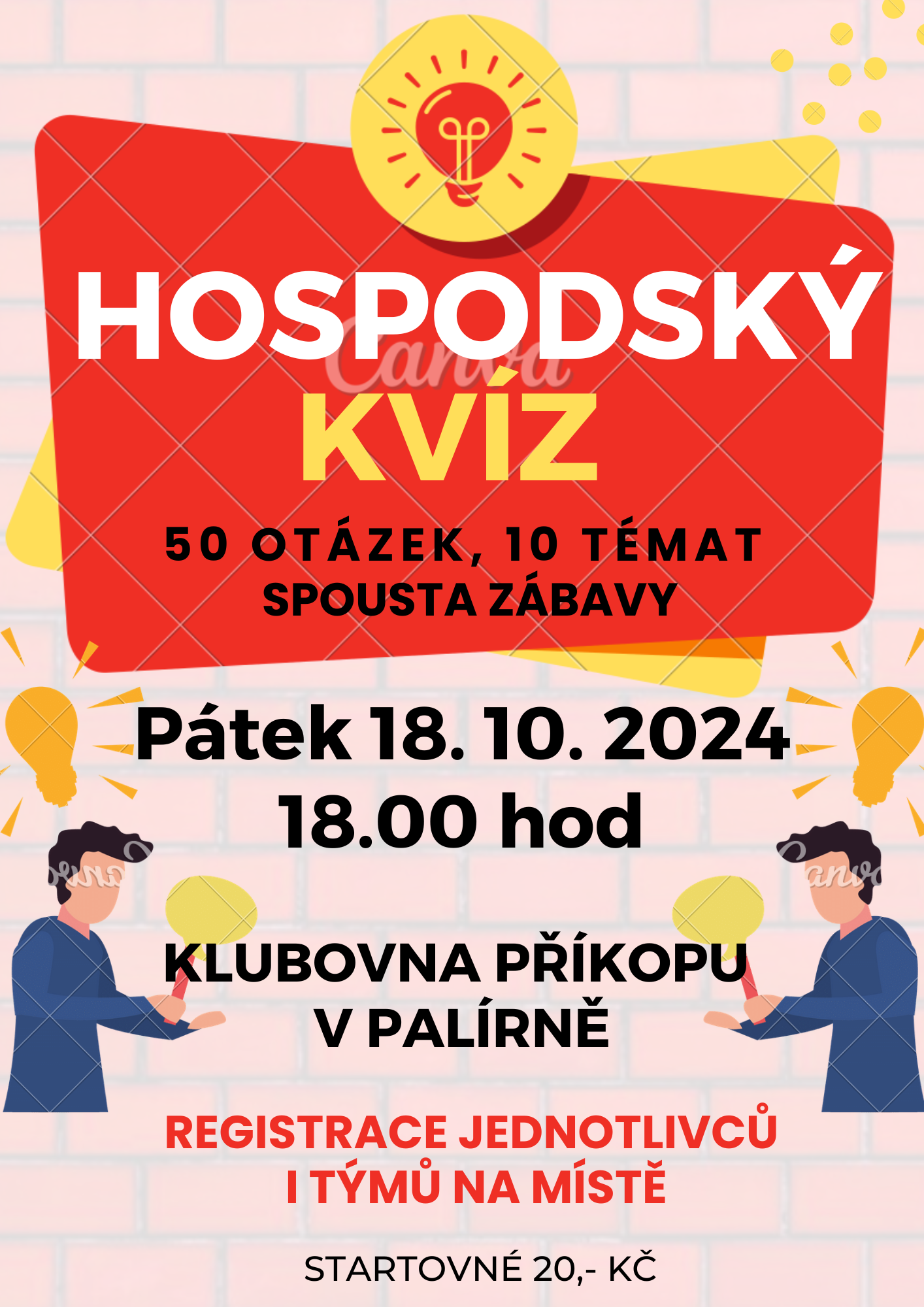 HOSPODSKÝ KVÍZ 18. 10. 2024